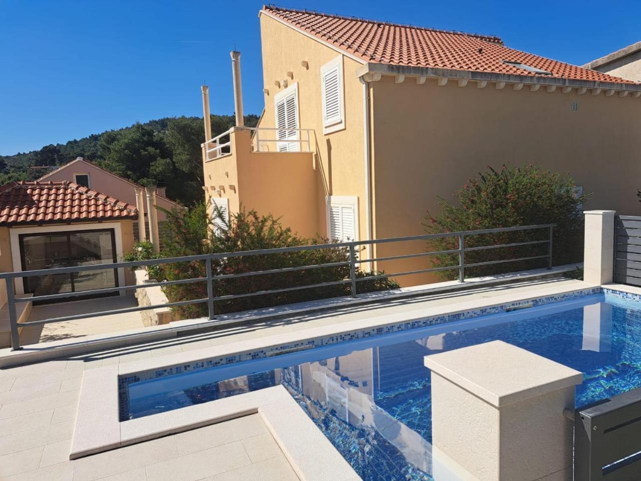 Villa "Amber" Luxury Apartments With A Pool 米利尼 外观 照片
